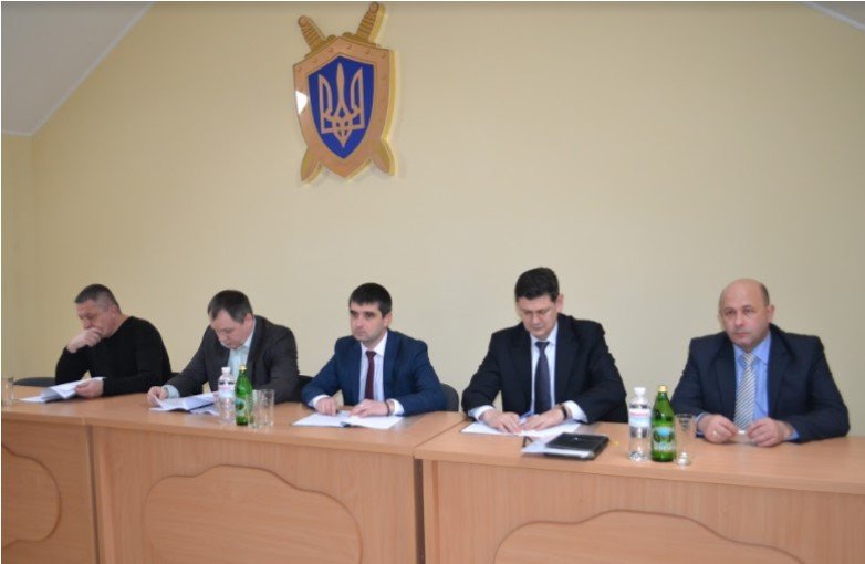 У Тячівській місцевій прокуратурі відбулася координаційна нарада керівників правоохоронних органів
