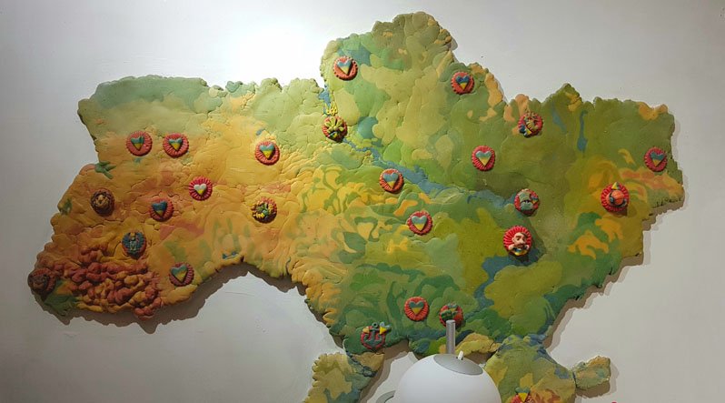 Закарпаття на марципановій карті представляє ведмідь