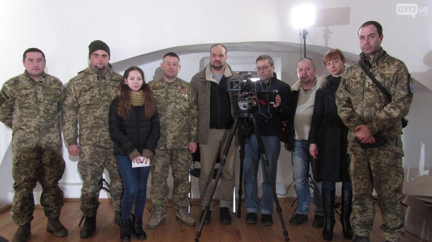 В Ужгороді знімають фільм про захисників Луганського аеропорту