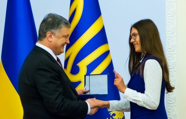 Валерія Савчук з Мукачева – лауреат премії Президента України для молодих учених (ФОТО)