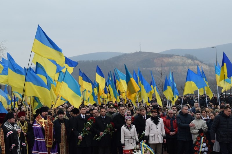 На Рахівщині вшанували карпатських січовиків