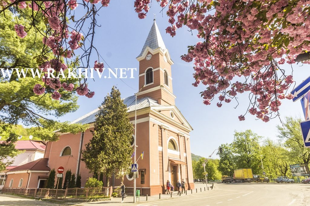 У Рахові цвітуть сакури