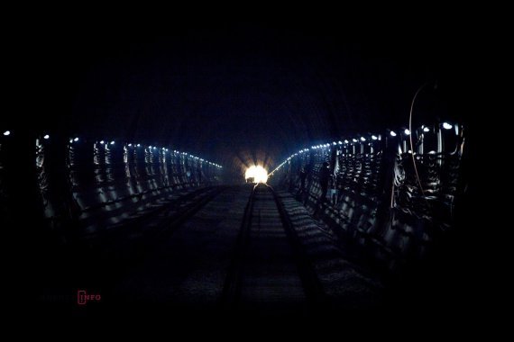 Бескидський тунель в Карпатах майже готовий: оприлюднено фото зсередини / ФОТО
