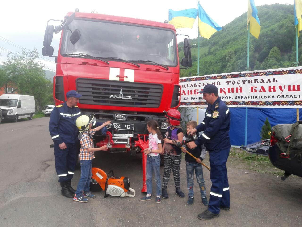 Не тільки співали та їли банош, а й навчались як треба безпечно жити учасники фестивалю «Берлибаський бануш»