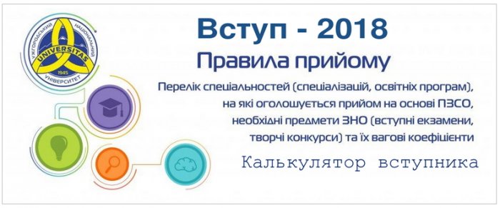 Абітурієнти Закарпаття: ЗНО, терміни вступної кампанії, калькулятор вступника