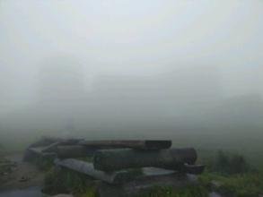 Обсерваторія на горі Піп Іван зникла в тумані (фотофакт)