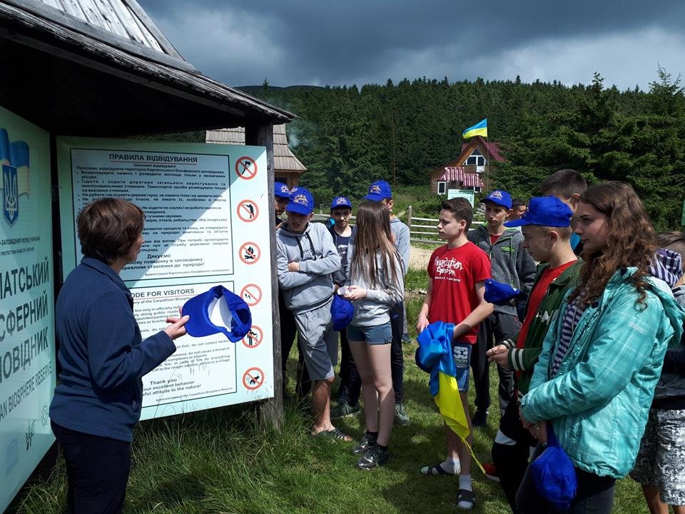 На Рахівщині діти дискутували про забудову нового курорту "Свидовець"