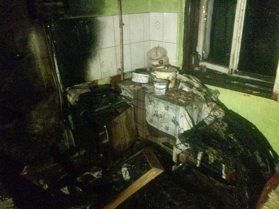На Закарпатті чоловік внаслідок пожежі потрапив в реанімацію (ФОТО)