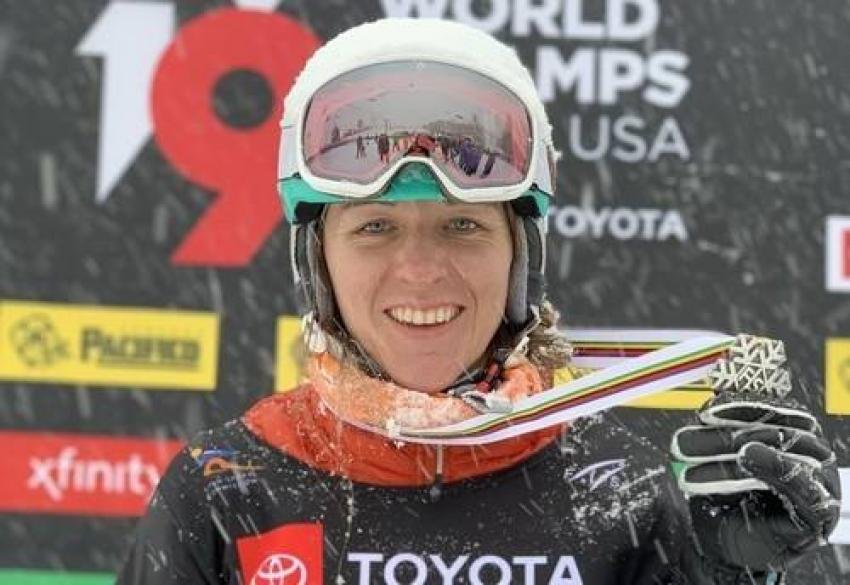 Закарпатка Аннамарі Данча – віце-чемпіонка світу з фристайлу і сноубордингу