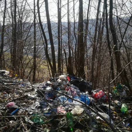 Гори Тячівщини потопають у смітті (ФОТО)