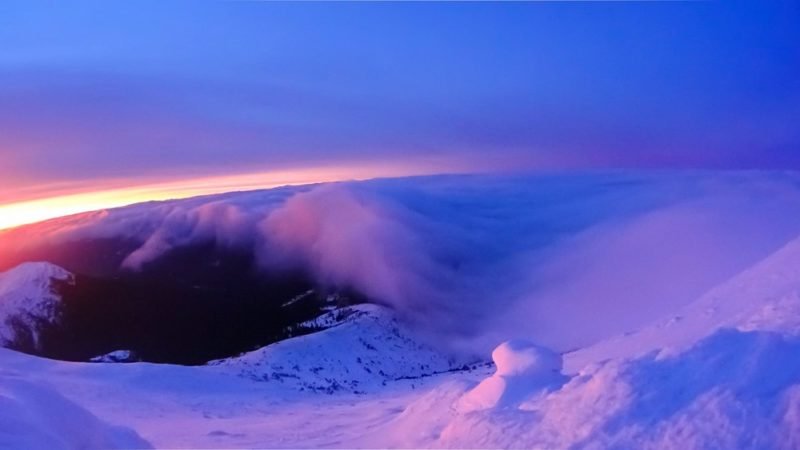 На горі Піп Іван обмежена видимість та температура -8°С (ФОТО)