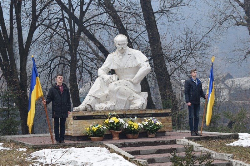На Рахівщині вшанували пам’ять Тараса Шевченка