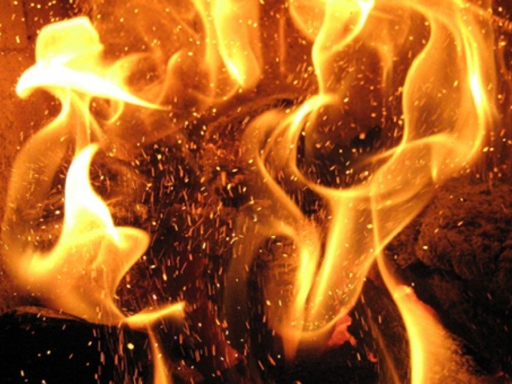 У Рахові горіла лазня