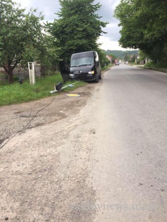На Рахівщині трапилася ДТП (Фото)